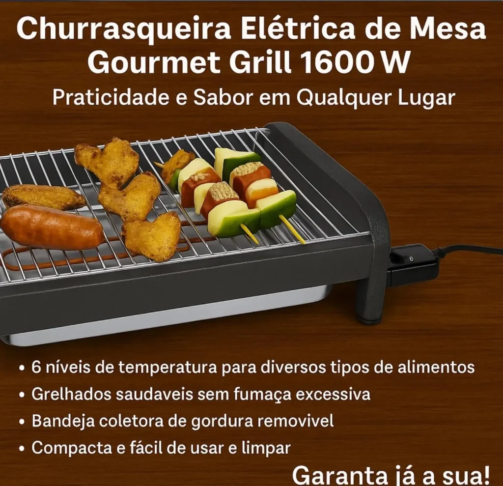 Churrasqueira elétrica Amazon