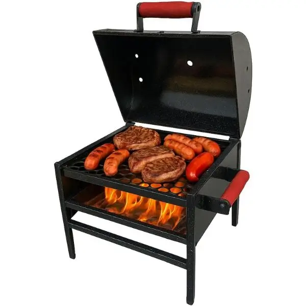 Churrasqueira portátil á carvão Bafinho