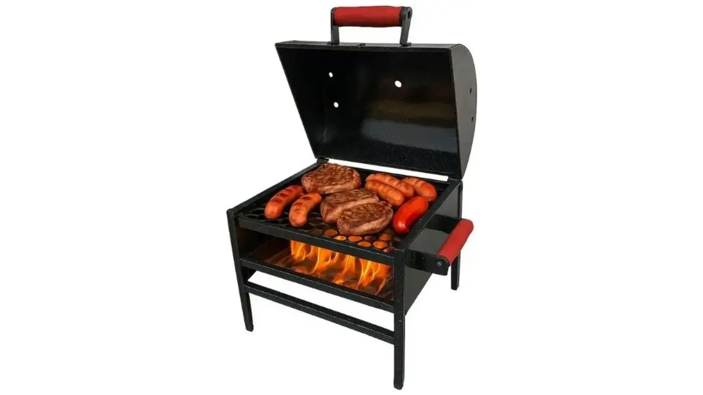 Churrasqueira portátil á carvão BAFINHO