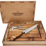 [Kits para Churrasco Completo – Tábua, Faca e Garfo do Churrasqueiro]