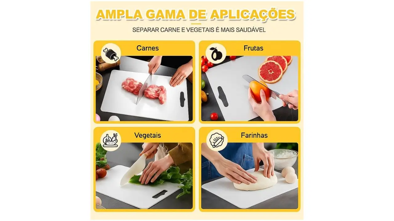 Tábua de carne de polietileno Profissional