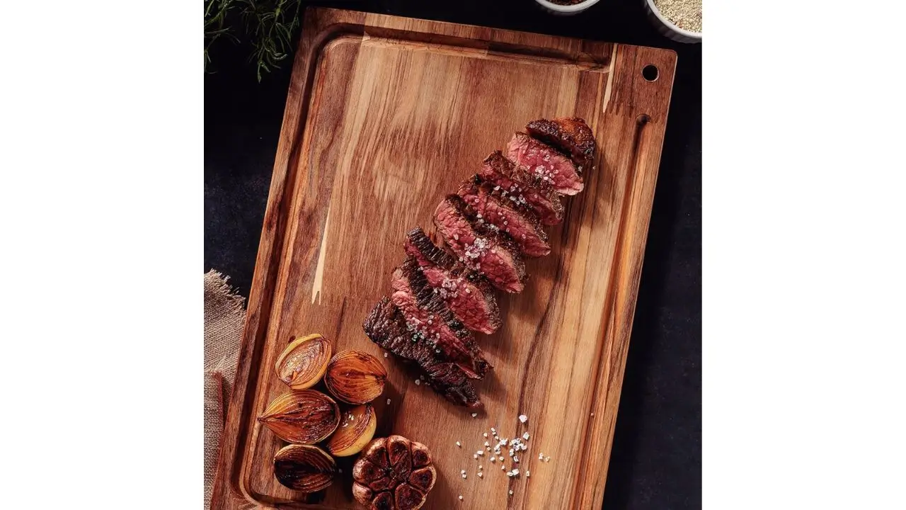 Tábua de carne para churrasco Teca Tramontina