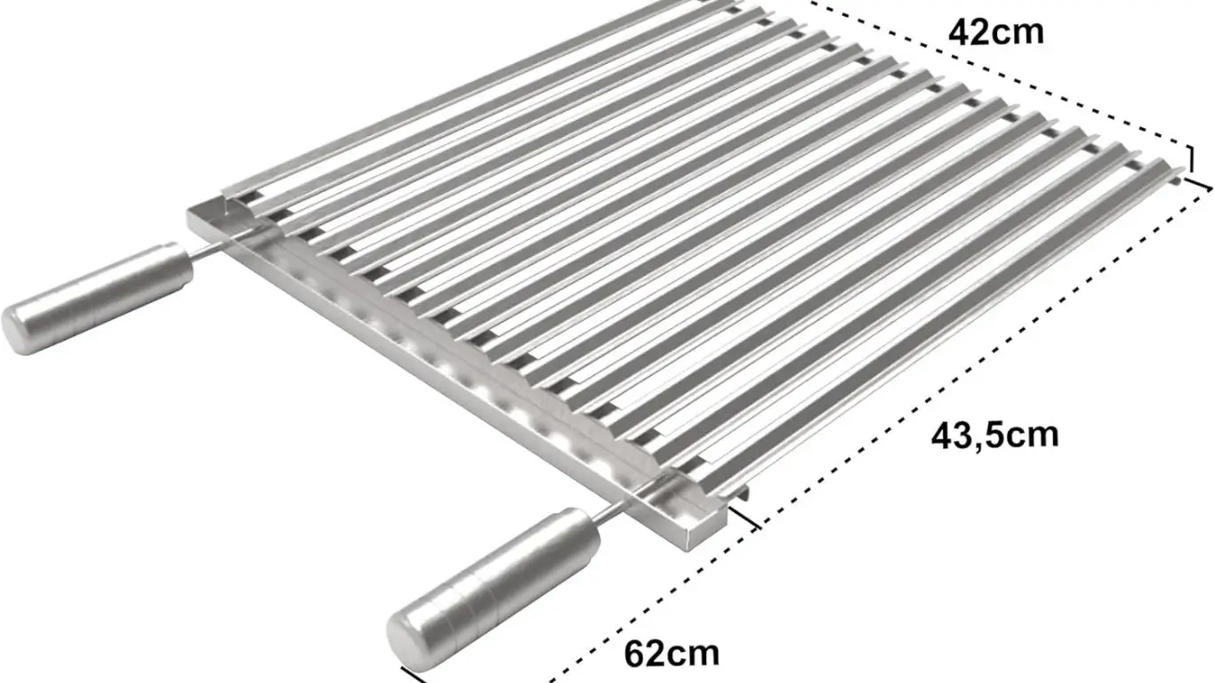 Grelha Tipo Argentina (Calha Inclinada)