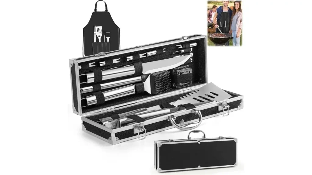 Kit de acessórios para churrasco