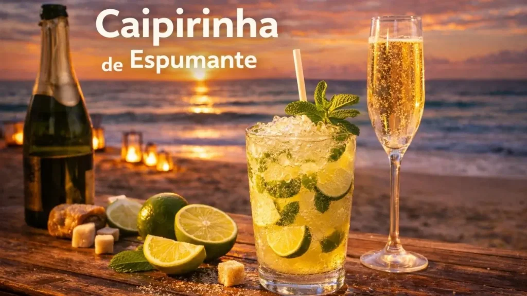Caipirinha de Espumante: Melhor Drink para a Virada de ano!