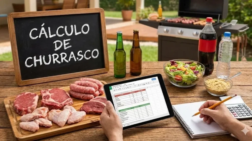 Cálculo de churrasco - Calculadora de churrasco gratuita!