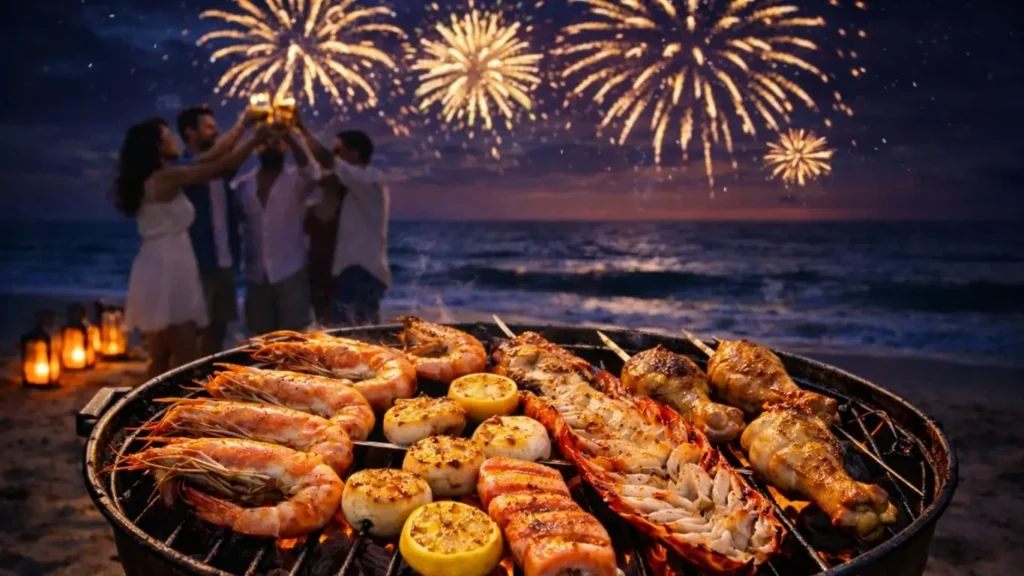 Churrasco Gourmet com Frutos do Mar: Surpreenda nesse Ano Novo