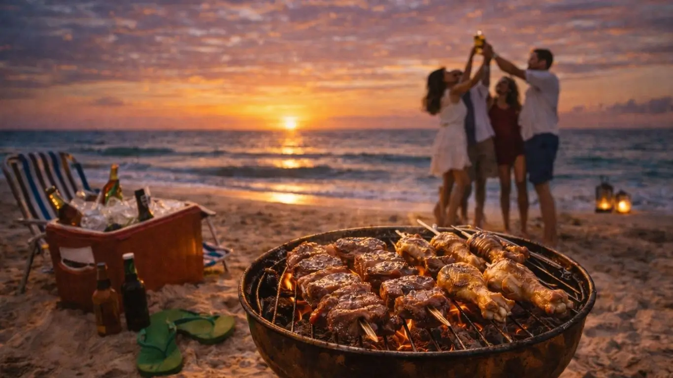 Churrasco na Praia: Veja Como fazer sem passar perrengue
