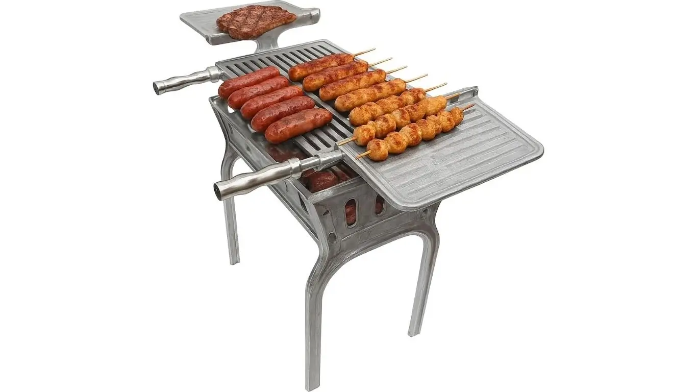 Churrasqueiras de Alumínio - No precinho - Amazon