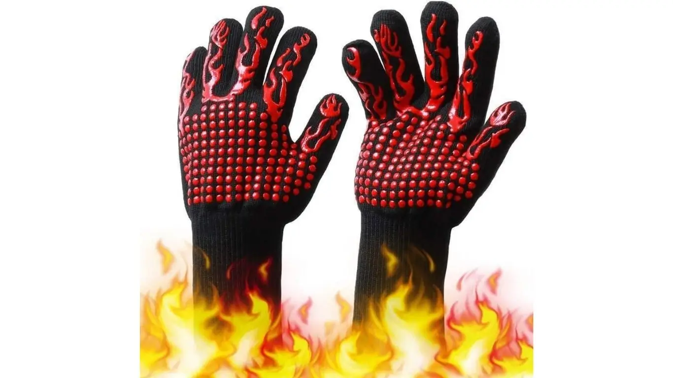 Luvas para churrasco