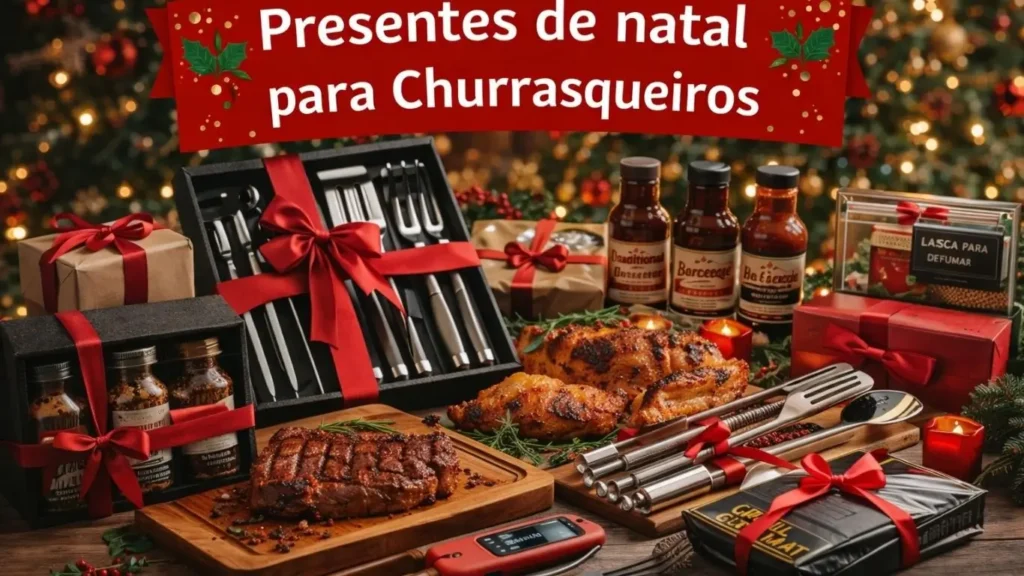 Presentes de natal para Churrasqueiros: Guia de última hora!