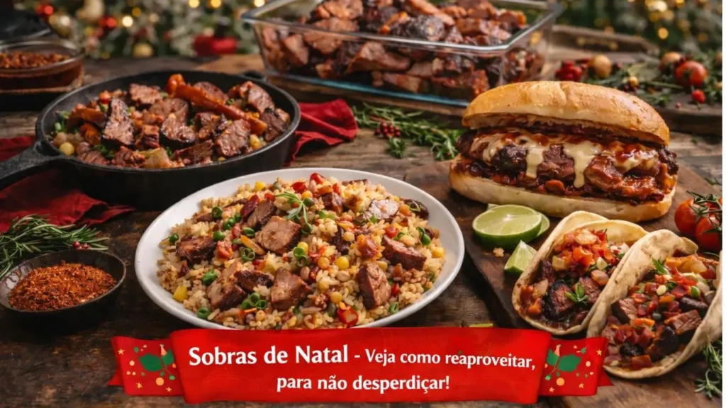 Sobras do Natal O que fazer com o Churrasco que sobrou da ceia