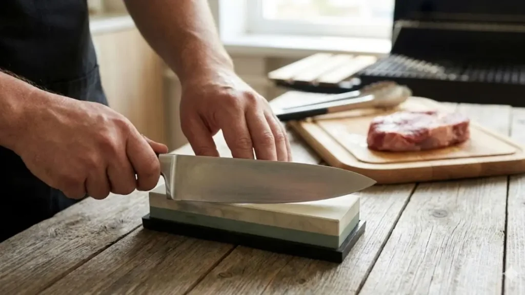 Veja Como afiar facas Em 7 passos simples