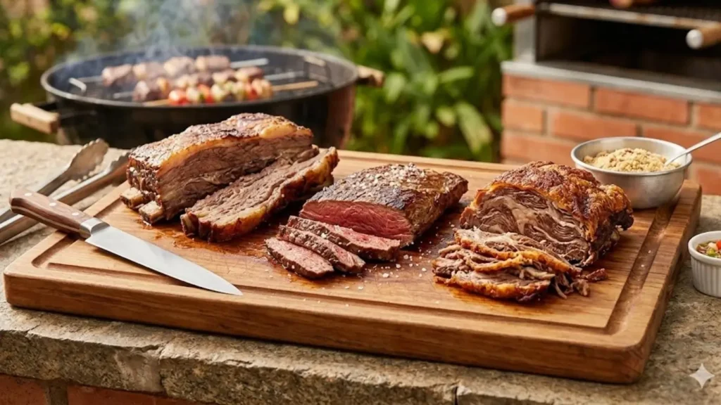 Conheça as 3 carnes mais baratas pra churrasco