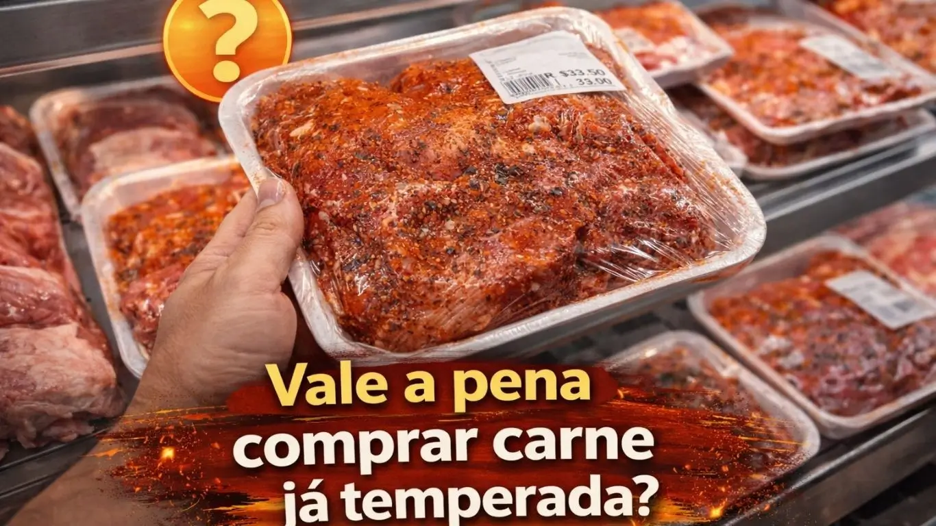 Vale a pena comprar carne já temperada? Entenda!