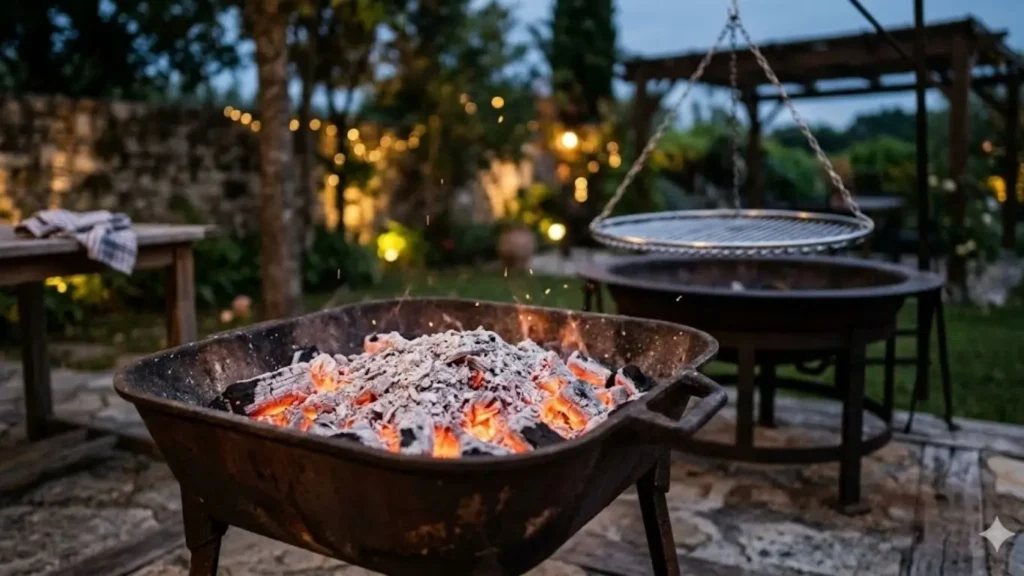 O erro invisível que comete ao acender o carvão (e que deixa a carne com um sabor amargo)