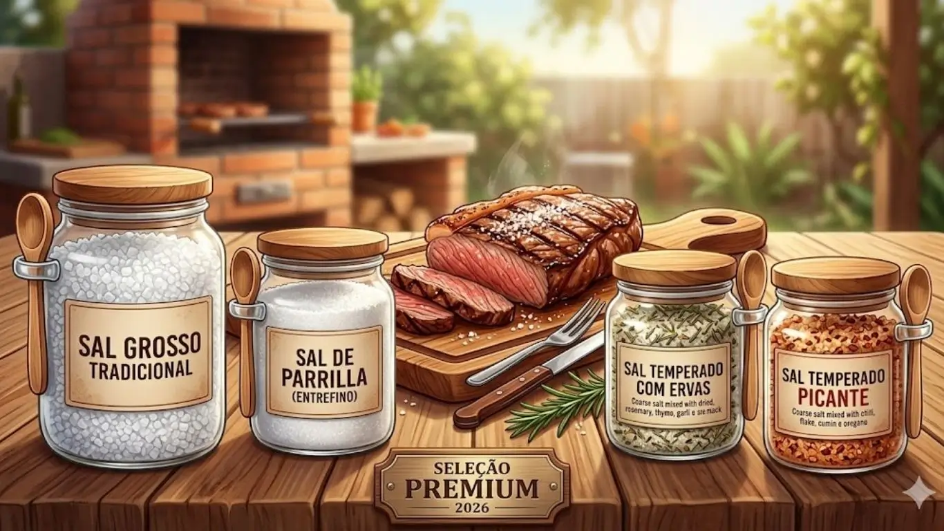 Sal para churrasco: Conheça Os melhores pra 2026