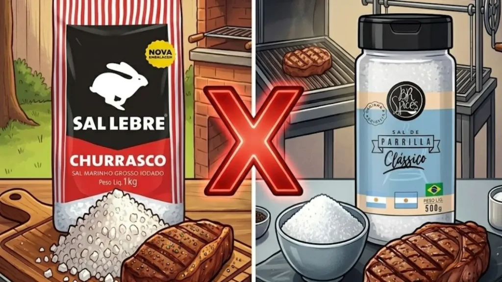 Sal Grosso Lebre vs. Sal Parrilha Br Spices: Qual Deles é Melhor para Churrasco?