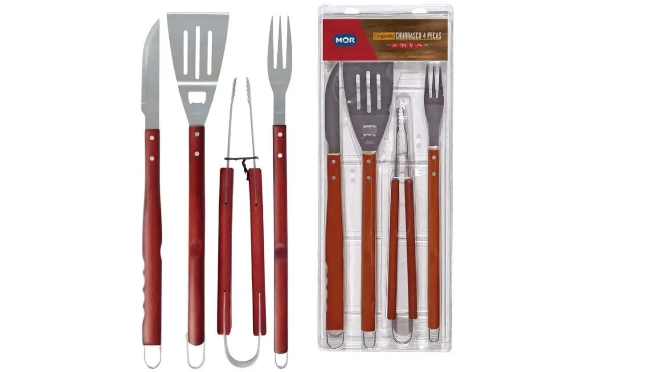 Acessórios para churrasco: Os 5 Melhores conjuntos pra 2026!